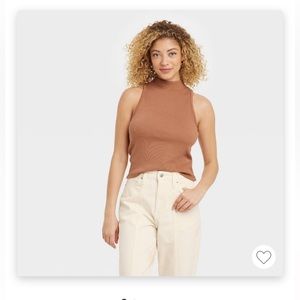 A New Day Mock Neck Tank